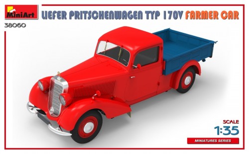 MiniArt Liefer Pritschenwagen Typ 170v Farmer Car (1:35)