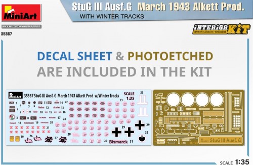 MiniArt StuG III Ausf. G March 1943 Alkett Prod. (1:35)