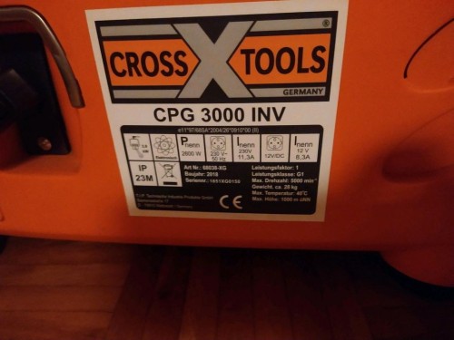 Cross Tools CPG 3000 INV