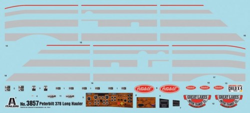 ITALERI Peterbilt 378 Long Hauler (1:24)