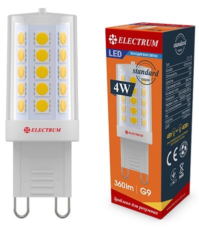 Electrum LED LC-15 4W 4000K G9