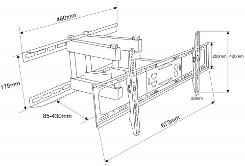 Gembird WM-65RT-03