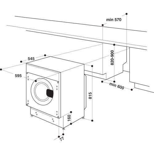 Whirlpool BI WDWG 861485 EU