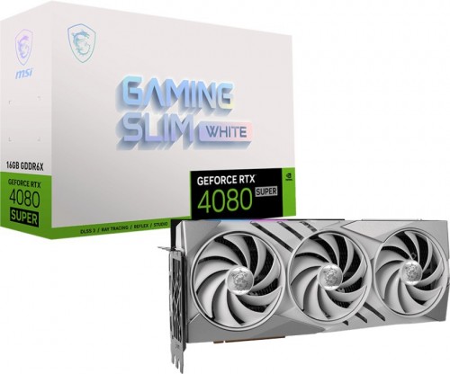 MSI GeForce RTX 4080 SUPER 16G GAMING SLIM WHITE