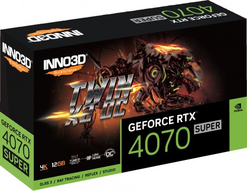 INNO3D GeForce RTX 4070 SUPER TWIN X2 OC