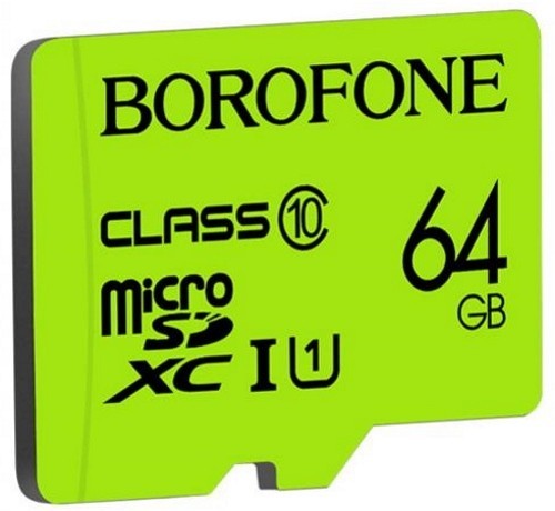 Borofone microSDXC Class 10 64Gb
