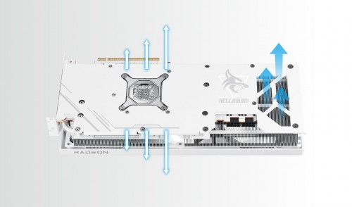 PowerColor Radeon RX 7800 XT Hellhound Spectral White