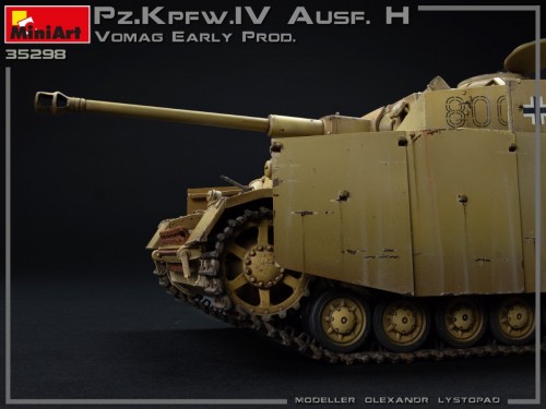 MiniArt Pz.Kpfw.IV Ausf. H Vomag Early Prod May 1943 Interio