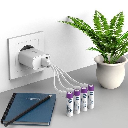 Ansmann 4xAAA 500 mAh USB Type-C