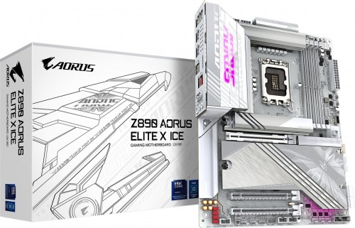 Gigabyte Z890 AORUS ELITE X ICE