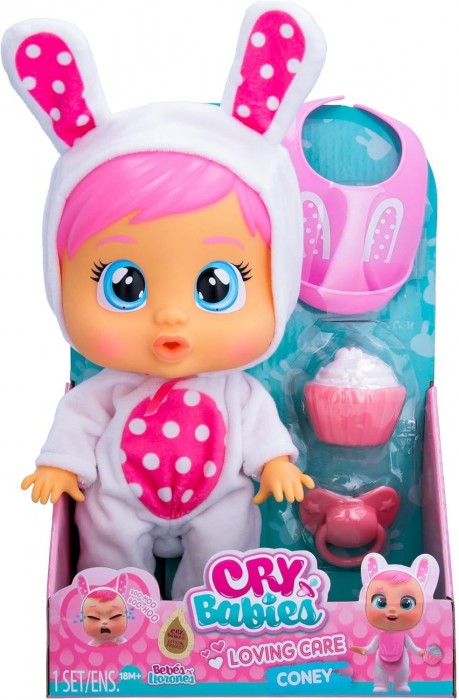 IMC Toys Cry Babies Loving Care Coney 904491