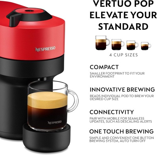 Nespresso Vertuo Pop GCV2 Red