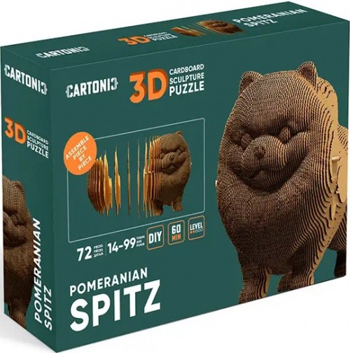 Сartonic Pomeranian Spitz