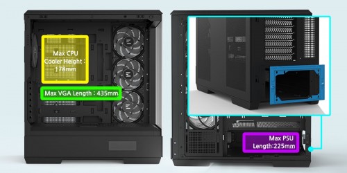 Zalman P50 DS Black