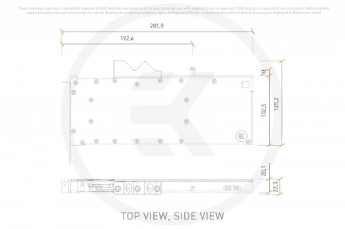 EKWB EK-Pro GPU WB RTX A5500 - Nickel + Inox