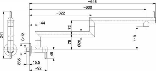 Armatura Duero 6623-030-22