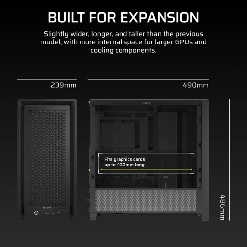 Corsair FRAME 4000D Black