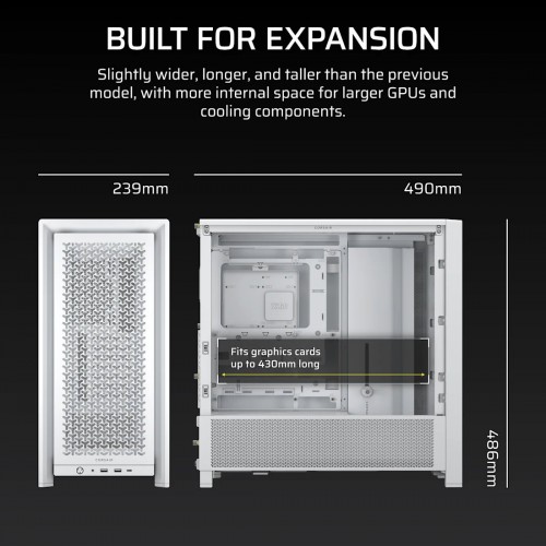 Corsair FRAME 4000D White