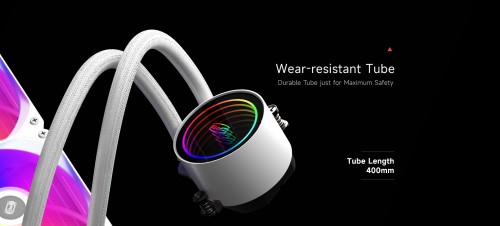 PCCooler DA240 ARGB White