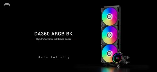 PCCooler DA360 ARGB Black