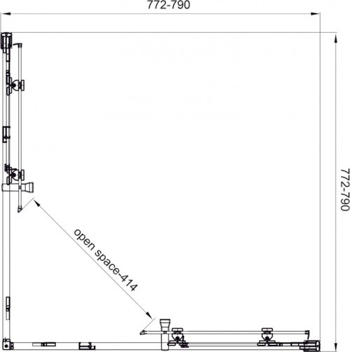 Koller Pool Line Cube LNCU80C