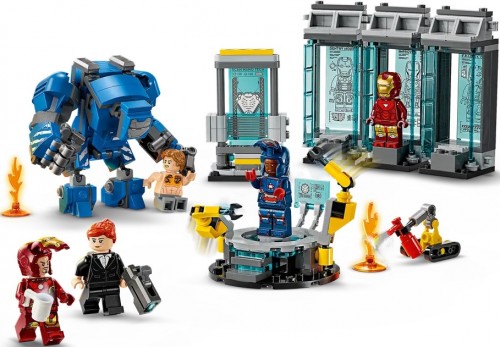 Lego Iron Mans Laboratory Hall of Armor 76315