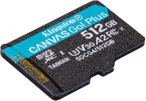 Kingston microSDXC Canvas Go! Plus Gen4 512Gb