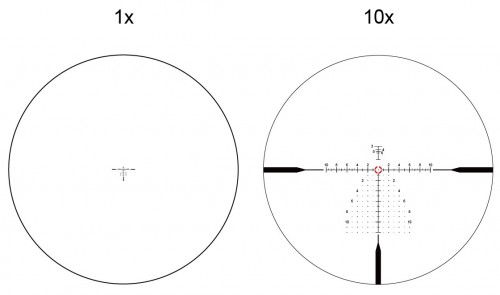 Vector Optics Continental x10 1-10x28 ED RAR FDE VET-CTR FFP