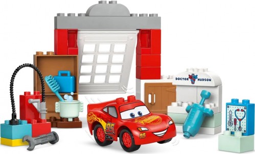 Lego McQueens Visit to Docs Garage 10456