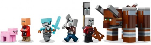 Lego The Pillager Outpost and Ravager 21278