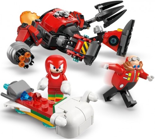 Lego Knuckles vs. Dr. Eggman Egg Crusher Mech 77005