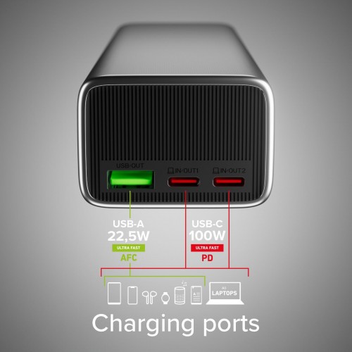 SBS LCD Power Bank 100W 20000