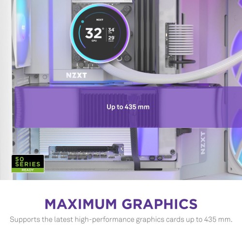 NZXT H9 Flow RGB+ 2025 White