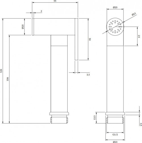 Omnires BIDETTA2-RCR