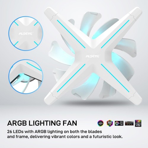 Alseye X12 Push White