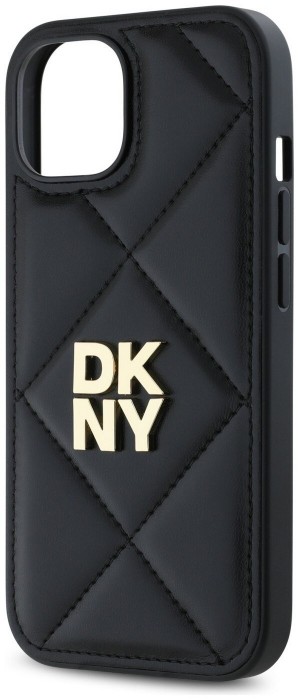 DKNY Quilted Stack Logo for iPhone 15 Plus