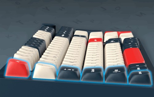 GamePro Asgard Drakkar Keychron MK305