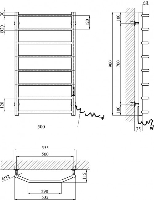 KRONER Diva ER900x500-8 CV036327