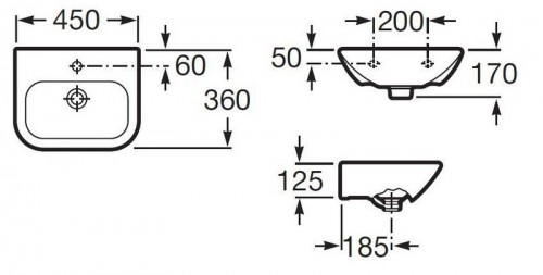 Чертеж с размерами