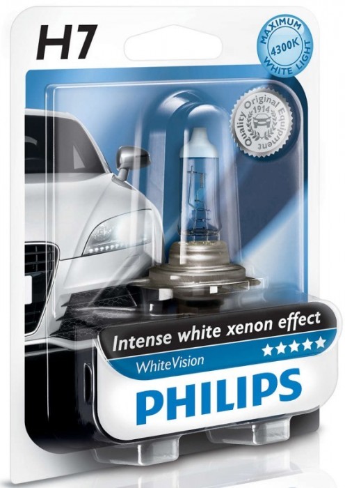 Philips H7 WhiteVision