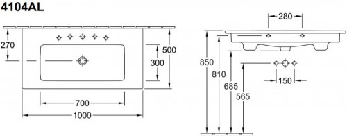 Villeroy & Boch Venticello 4104AL