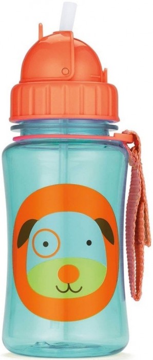 Skip Hop Zoo Straw Bottle