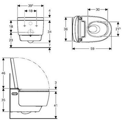 Geberit AquaClean Mera 146.214.11.1