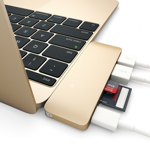 Satechi Type-C USB 3.0 Passthrough Hub