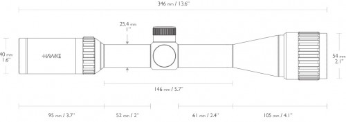 Hawke Vantage IR 4-12x40 AO