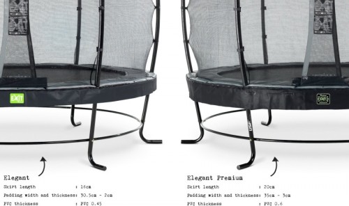 Exit Elegant Premium 12ft Safety Net Economy