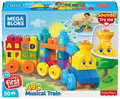 MEGA Bloks ABC Musical Train FWK22