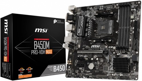 MSI B450M PRO-VDH MAX