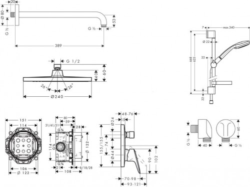 Hansgrohe Logis 71405111