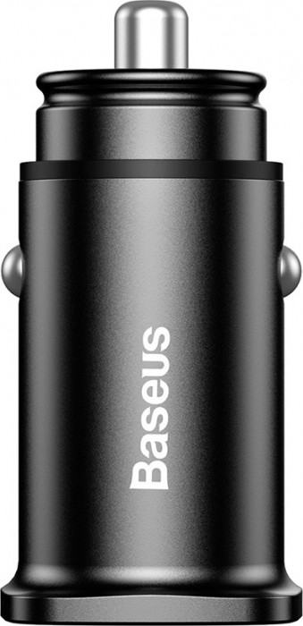 BASEUS Square Metal 30W Dual Quick Car Charger